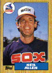 1987 Topps Baseball Cards      113     Neil Allen